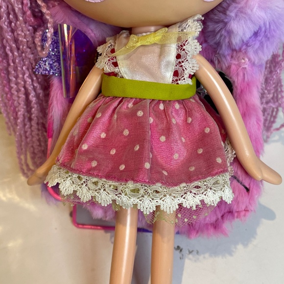 LaLaLoopsy 🧶Loopy Hair Jewel Sparkles doll & Pinkpetal Pony - Picture 4 of 15